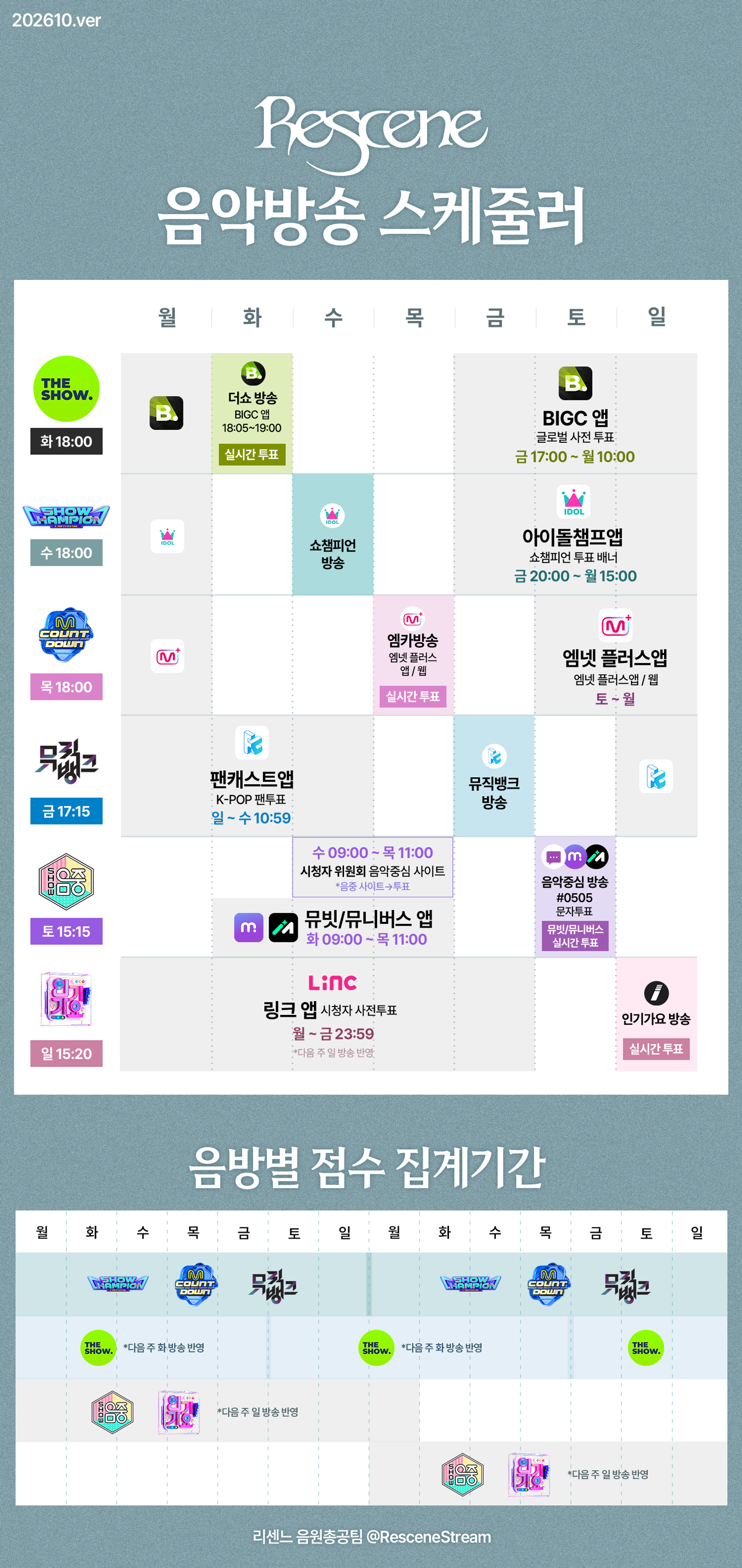 음방 스케줄러